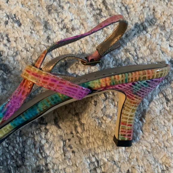 Colorful rainbow heels from Lord and Taylor - Picture 5 of 5